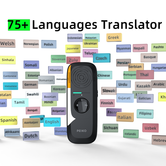 BISNUF｜ Trbox-01 Translation Earbuds 75 Languages & 136 Accents