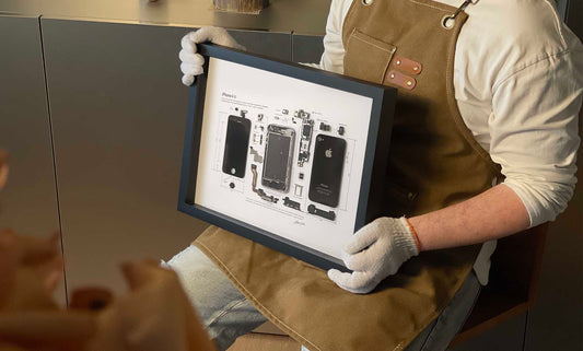 Got an old iPhone? Turn it into a framed masterpiece!