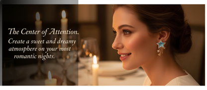 Summer Star Zircon Earrings, Niche Creative Design, Delicate Studs, Elegant Light Luxury, High-End Fashion Jewelry